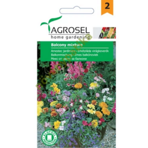 Agrosel PG2 erkélyláda virágkeverék Vetőmag 2g
