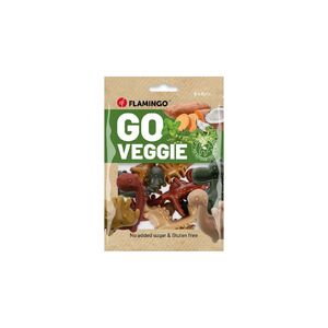 Flamingo Snack Go Veggie Din&oacute; Mix 8db 522635