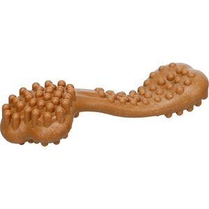 Flamingo Nyl'o Bamboo Bone marha &iacute;zes&iacute;t&eacute;sű kutyaj&aacute;t&eacute;k S 11 cm 524971
