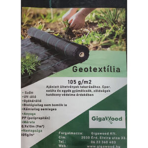 Geotextil 0,9mx10m 105g/m2