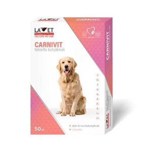 Lavet Carnivit Tabletta Kuty&aacute;knak 50db