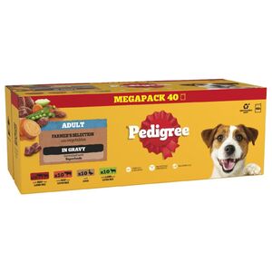 Pedigree 40x100g pack Adult Mix Mártásban