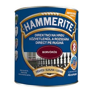 Hammerite f&eacute;nyes borv&ouml;r&ouml;s 2,5 L