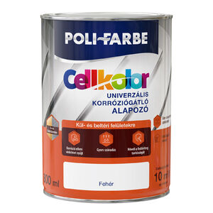 Cellkolor univerz&aacute;lis korr&oacute;zi&oacute;g&aacute;tl&oacute; alapoz&oacute; Feh&eacute;r 0,8L