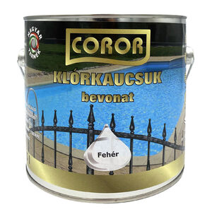 Coror kl&oacute;rkaucsuk bevonat feh&eacute;r  2,5 L