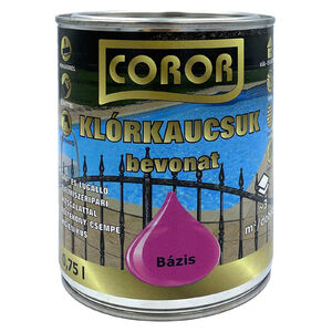 Coror kl&oacute;rkaucsuk bevonat TR b&aacute;zis  0,75 L