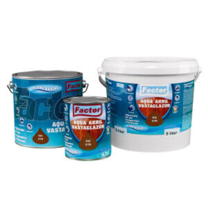 Factor aqua vastaglaz&uacute;r sf. antracit  2,5 L