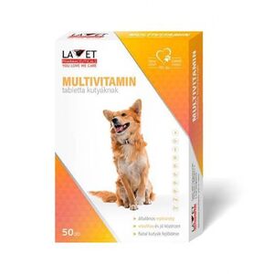 Lavet Multivitamin Tabletta Kuty&aacute;knak 50db 