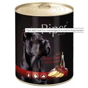 Piper Dog Adult Marhamáj-Krumpli konzerv 800g 