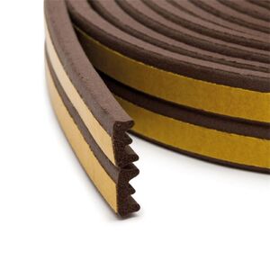 Tömítő E profil 6m barna Tömítő E profil 6m barna