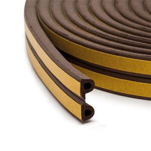 Tömítő P profil 6m barna